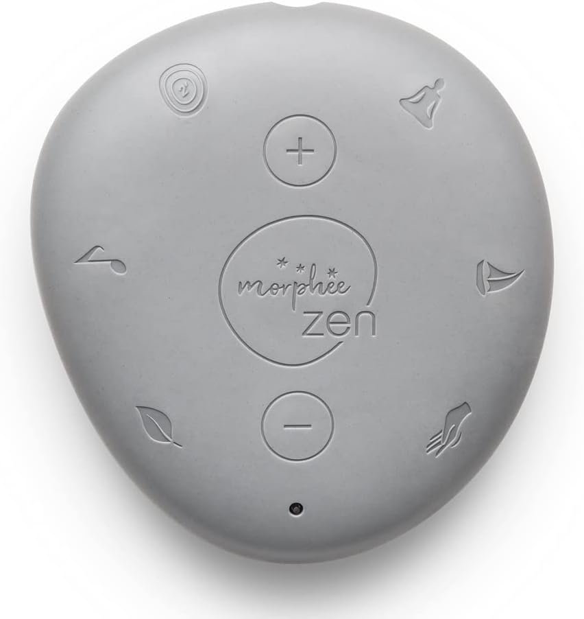 Morphée Zen | Guided Meditation Sound Device for Instant Relaxation | Enhance Well-being, Reduce Stress and find Deep Relaxation | Portable Meditation Sound Machine | 72 Sessions in 4 languages