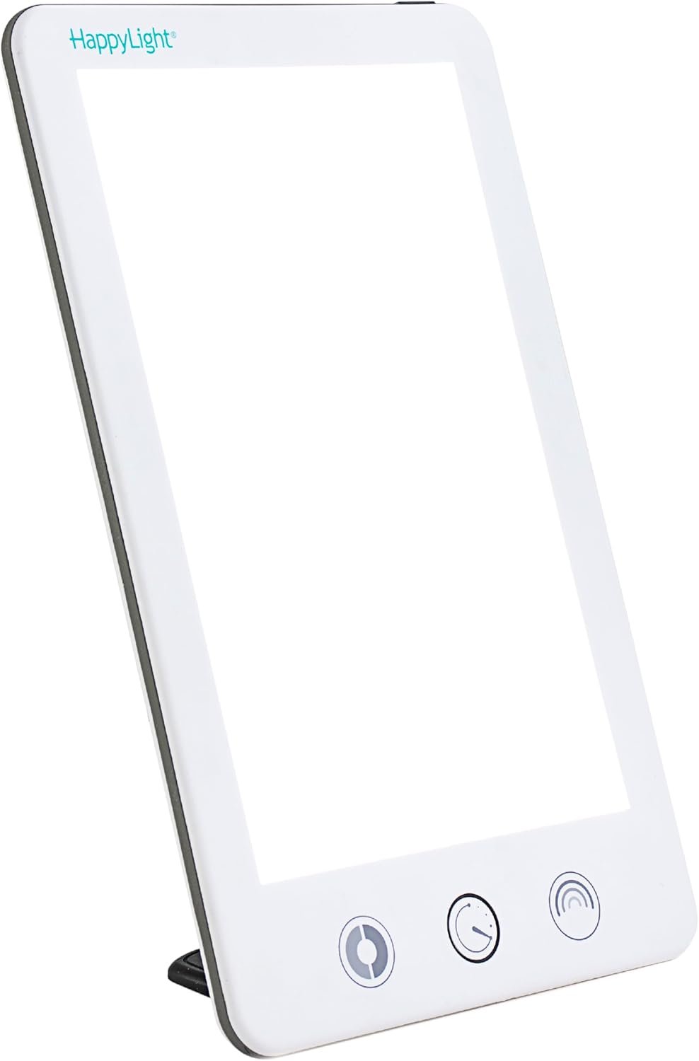 Verilux HappyLight Touch Plus – Light Therapy Lamp with 10,000 Lux, UV-Free, LED Bright White Light with Adjustable Brightness, Color, Countdown Timer, & Detachable Stand – Boost Mood, Sleep, & Focus