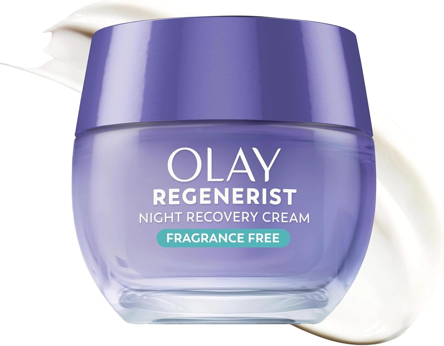 Olay Night Cream for Face, Anti-Aging Face Moisturizer for Women – Fragrance-Free Skin Care, Anti-Wrinkle, Exfoliate, Smooths Texture – Triple Collagen Cream, Niacinamide, Pro-Vitamin B5, 1.7Oz