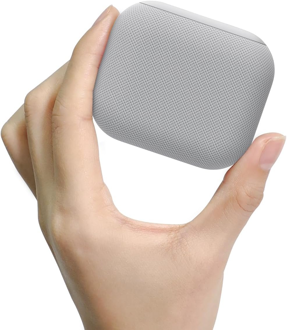 ANJANK Mini Portable Travel White Noise Sound Machine for Adults, 20 Soothing Sounds, Powerful Battery, 30-Level Volume, Sleep Timer, Noise Canceling for Sleeping, Home, Airplane