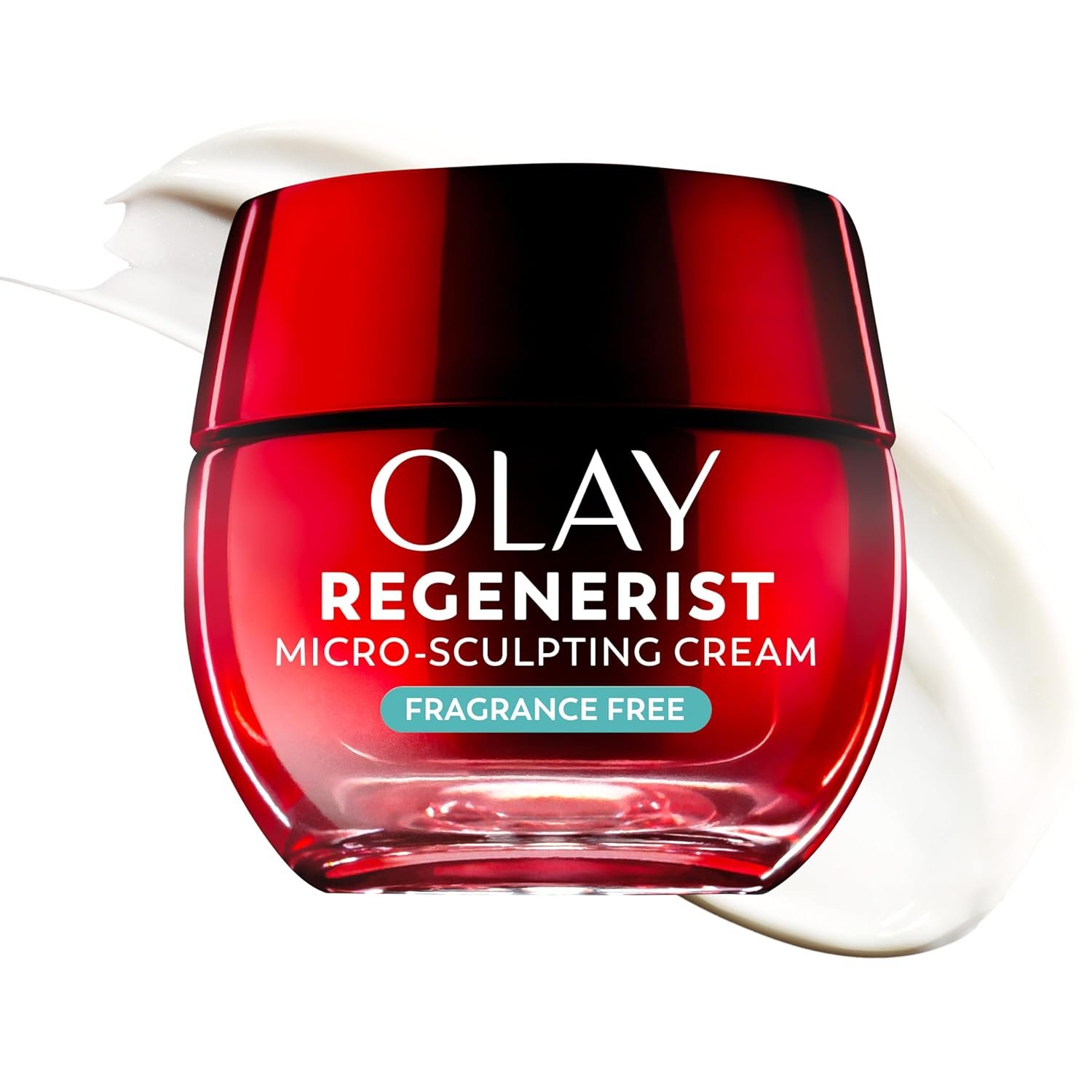 Olay Face Moisturizer, Regenerist Micro-Sculpting Cream for Women, Fragrance-Free – Anti-Aging, Anti-Wrinkle, Firming Skin Care – Triple Collagen Cream, Peptide, Hyaluronic Acid, Niacinamide, 1.7oz