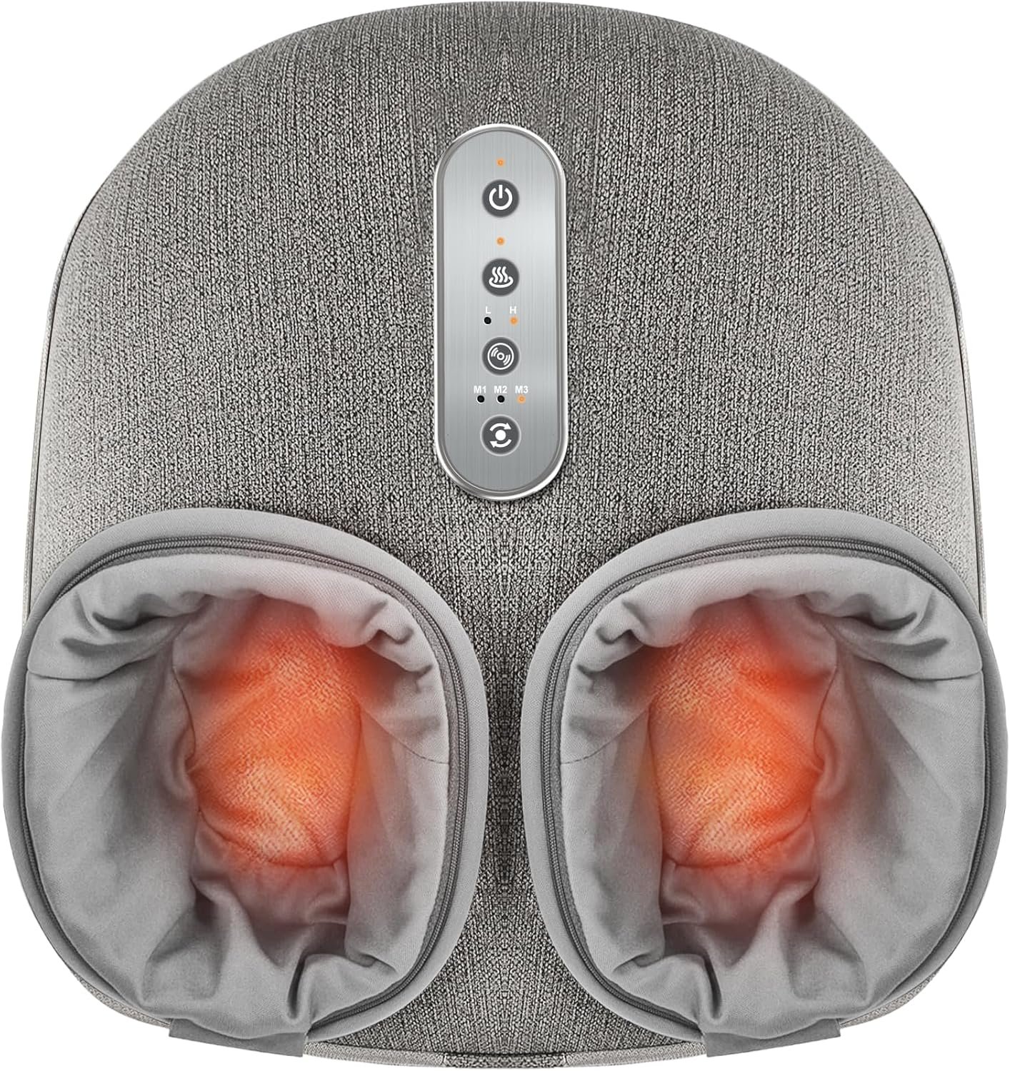 Medcursor Foot Massager Machine with Heat, Shiatsu Deep Kneading, Delivers Relief for Tired Muscles and Plantar, Multi-Level Settings & Adjustable Intensity for Home or Office Use, Gifts for Women Mom