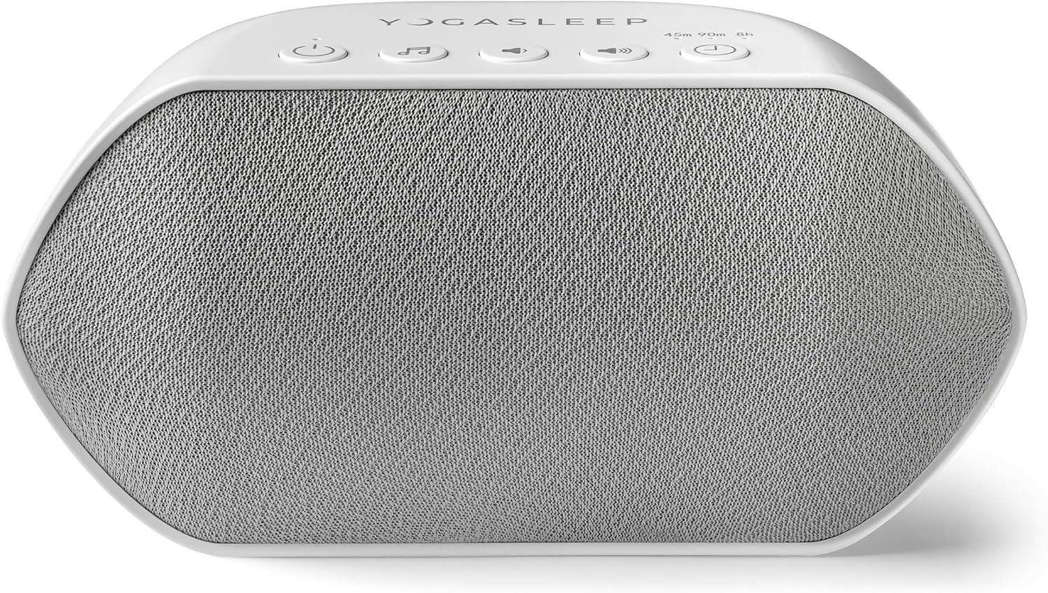 Yogasleep Soundcenter Portable White Noise Machine, 6 Soothing Sounds, 25 Volume Settings, Includes Timer, Sleep Therapy for Adults & Kids, Noise Cancelling for Office Privacy & Meditation